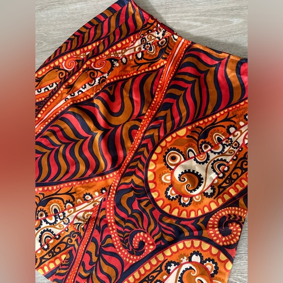 Fabulous 1960’s psychedelic paisley printed mini skirt - Picture 3 of 5